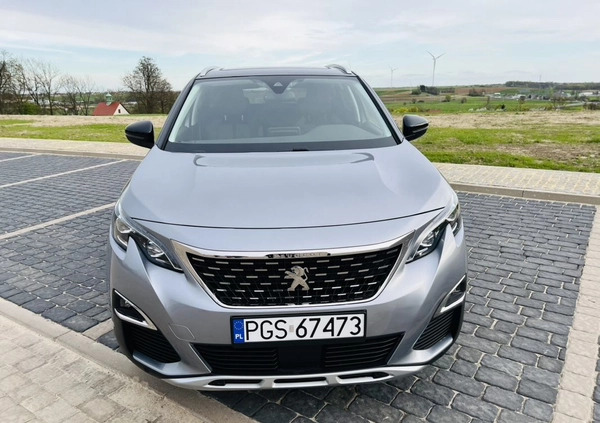 Peugeot 3008 cena 78900 przebieg: 46500, rok produkcji 2018 z Piaski małe 562